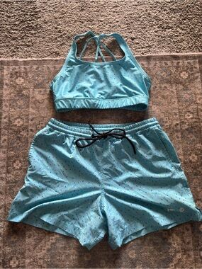 Humankind swim top (M) and bottoms (L)